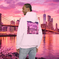 Pink Skyline Unisex Graphic Hoodie