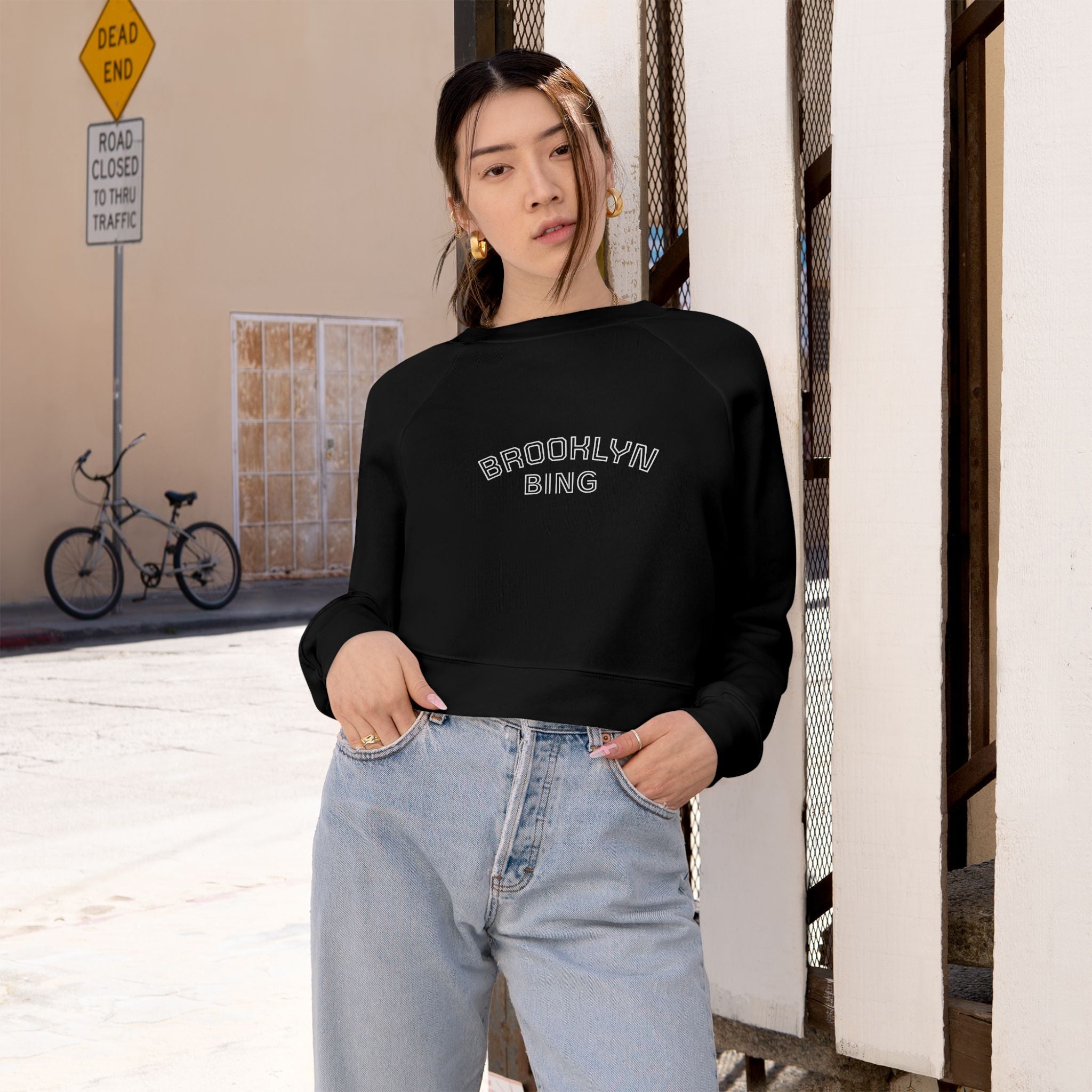 Brooklyn Bing Cropped Pullover