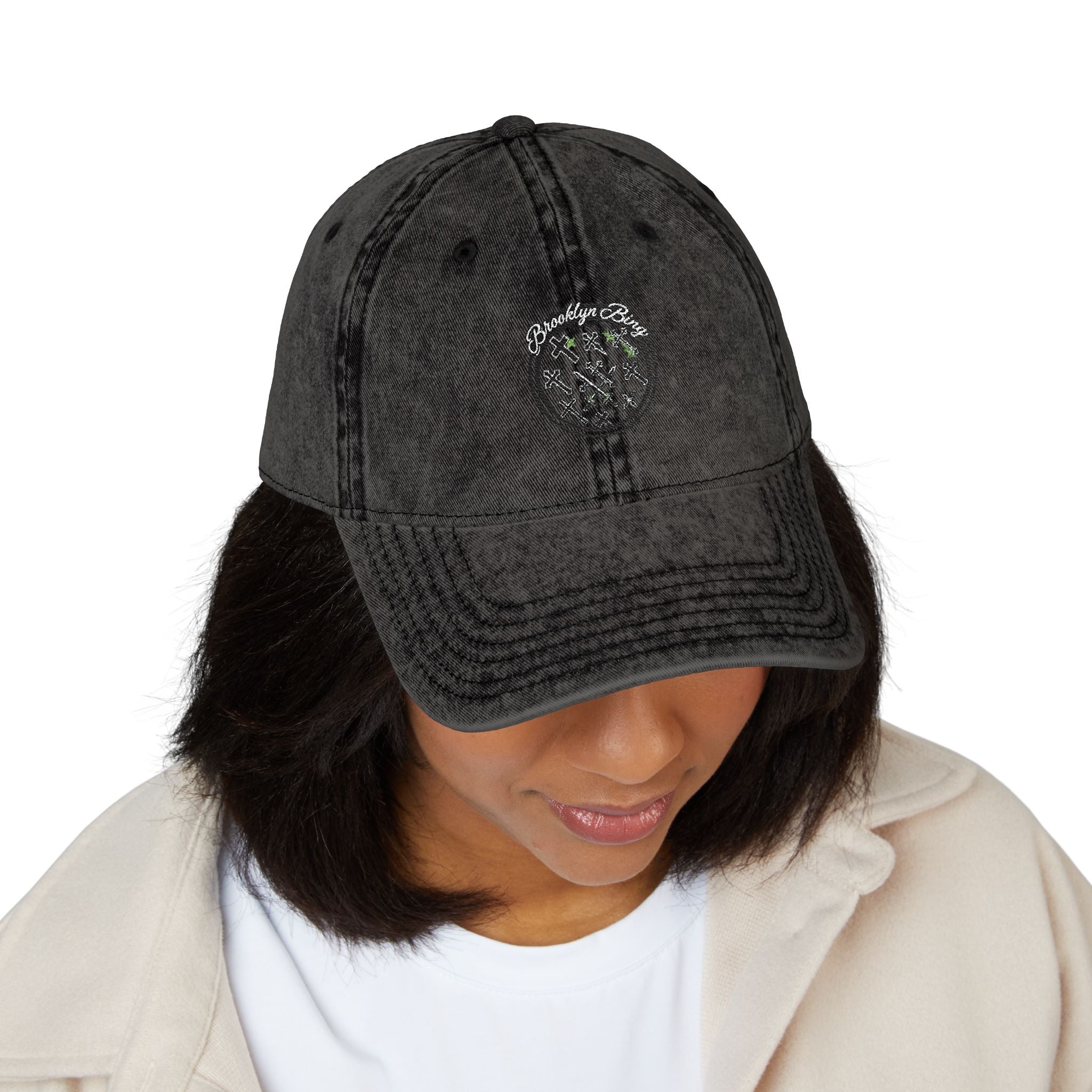Vintage Embroidered Brooklyn Cap