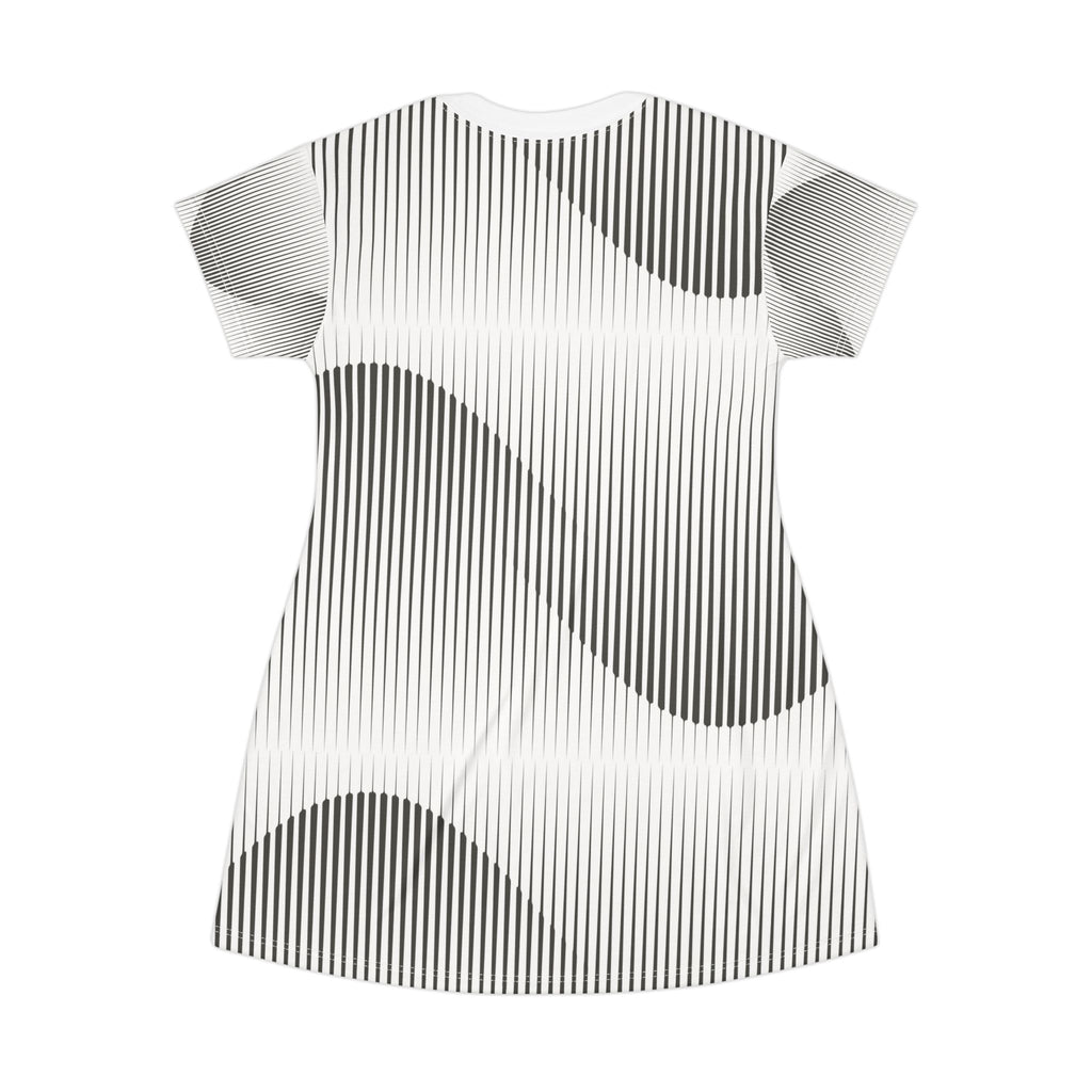 Crazy About You Stripe T-Shirt Dress