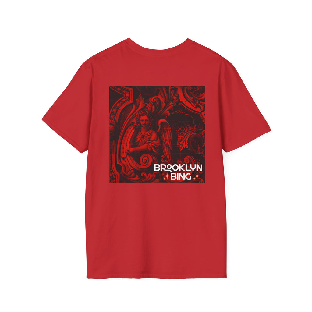 Brooklyn Bing Red Gothic Art Tee