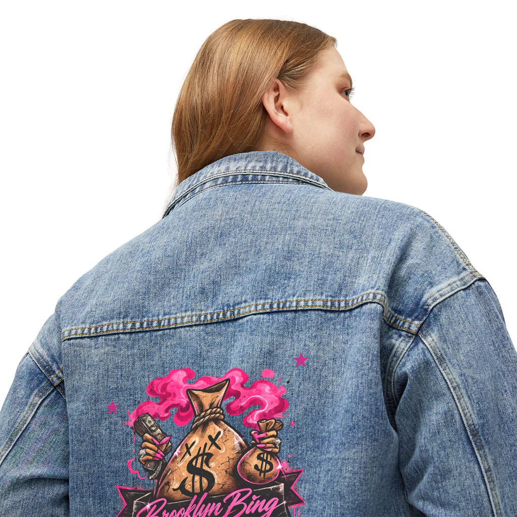 Money Bag Denim Jacket