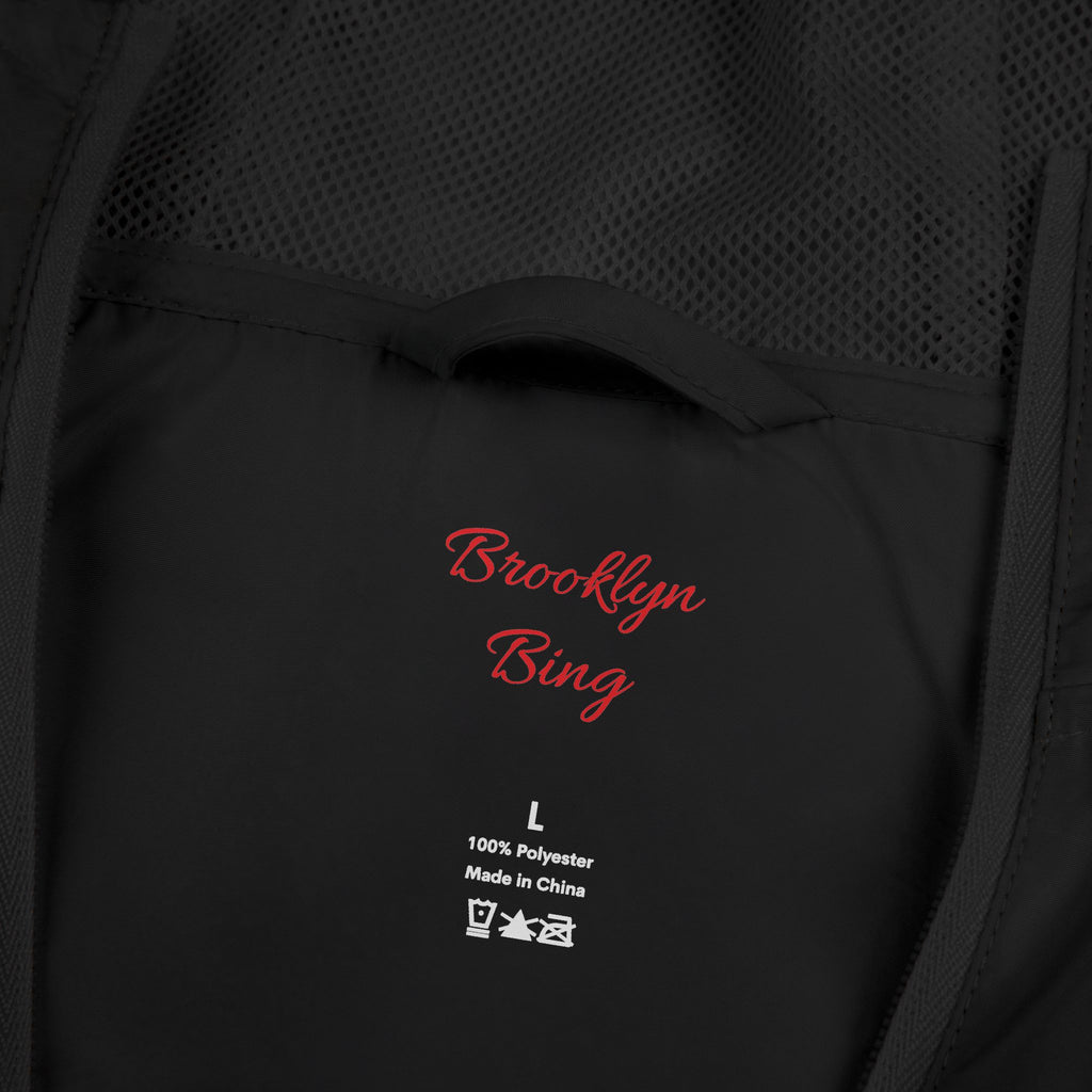 Brooklyn Skyline Zip-Up Windbreaker Jacket