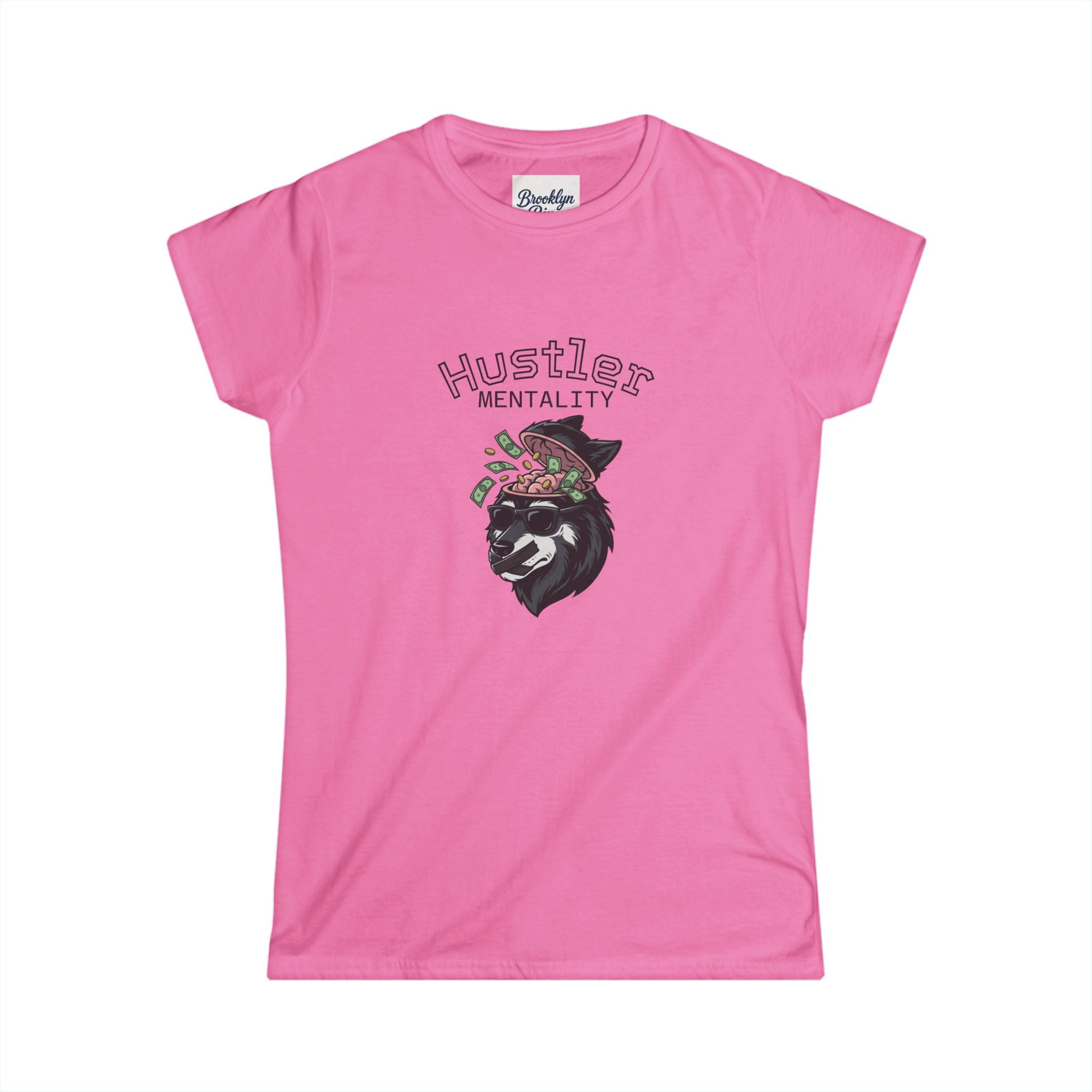 Hustler Mentality Graphic Women's T‑Shirt