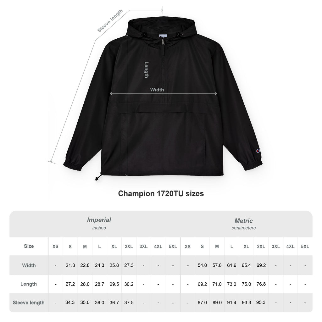 Brooklyn Bing Champion Packable Windbreaker Jacket