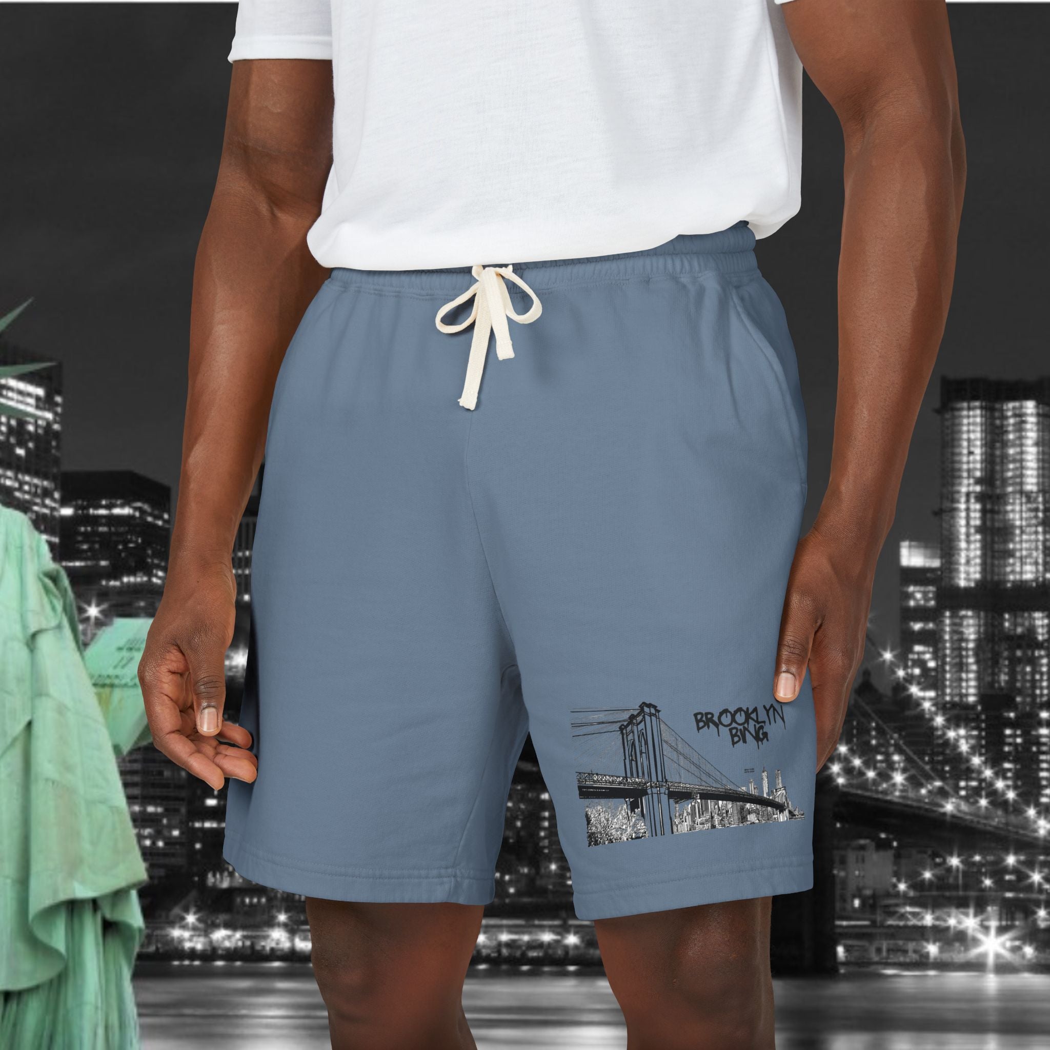Brooklyn Graphic Fleece Shorts