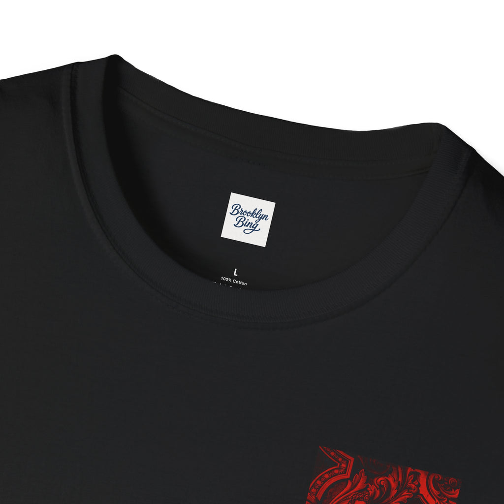 Brooklyn Bing Red Gothic Art Tee