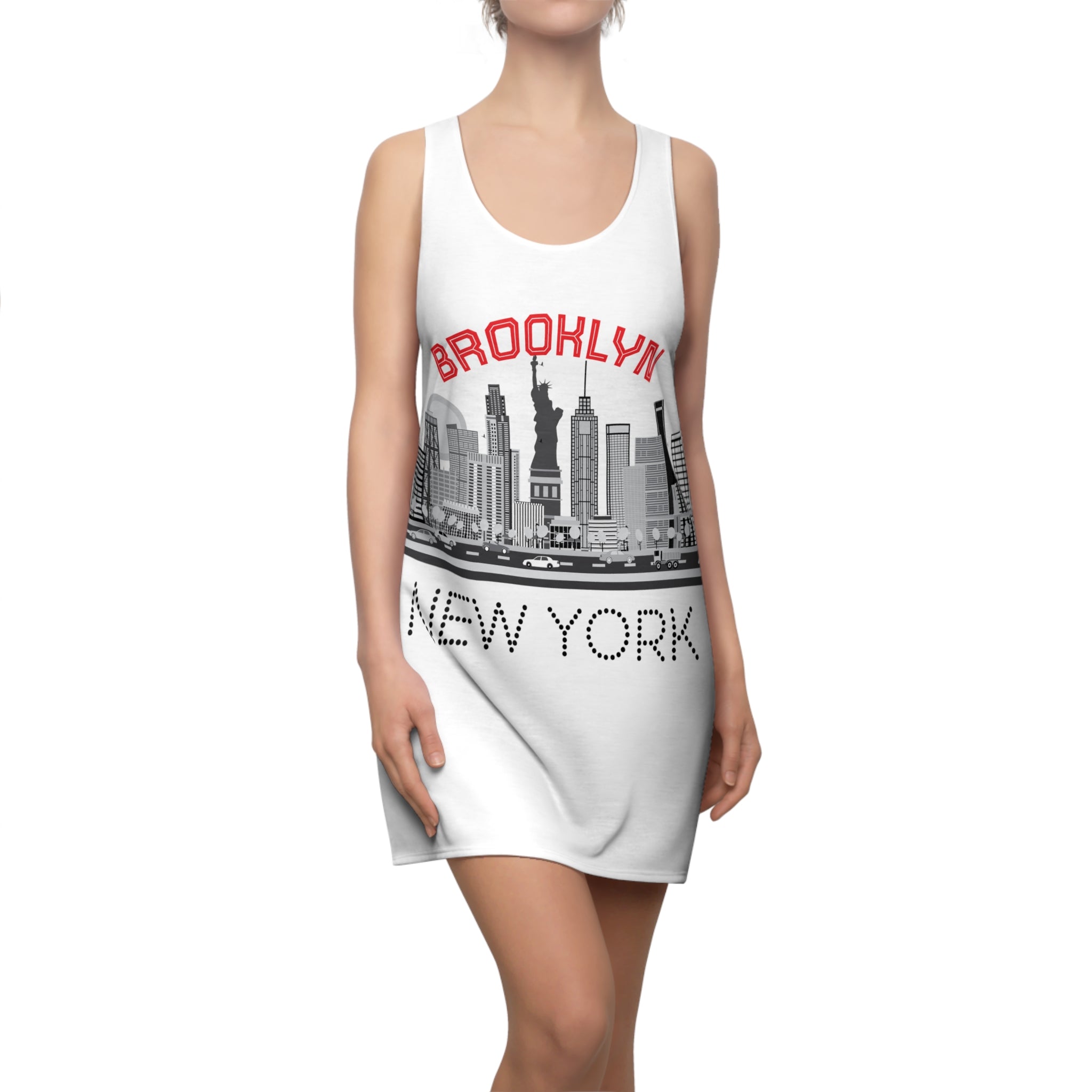 Brooklyn Skyline Racerback Dress