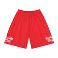 Brooklyn Bing Red Basketball Shorts
