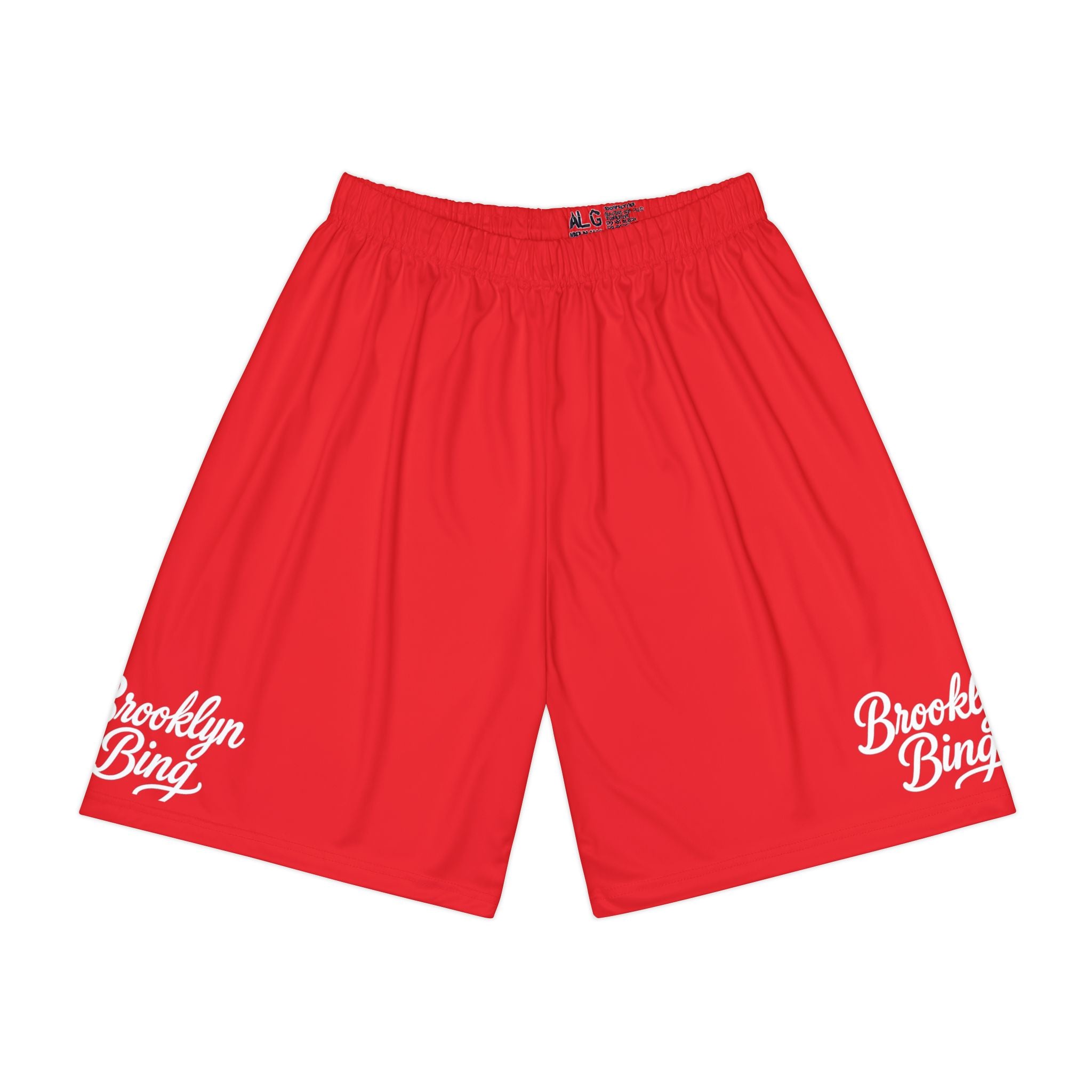 Brooklyn Bing Red Basketball Shorts