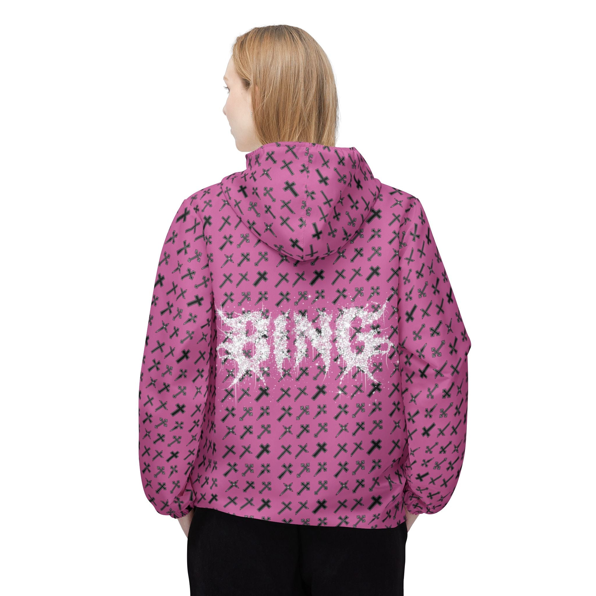 Don’t Cross Me Windbreaker Jacket